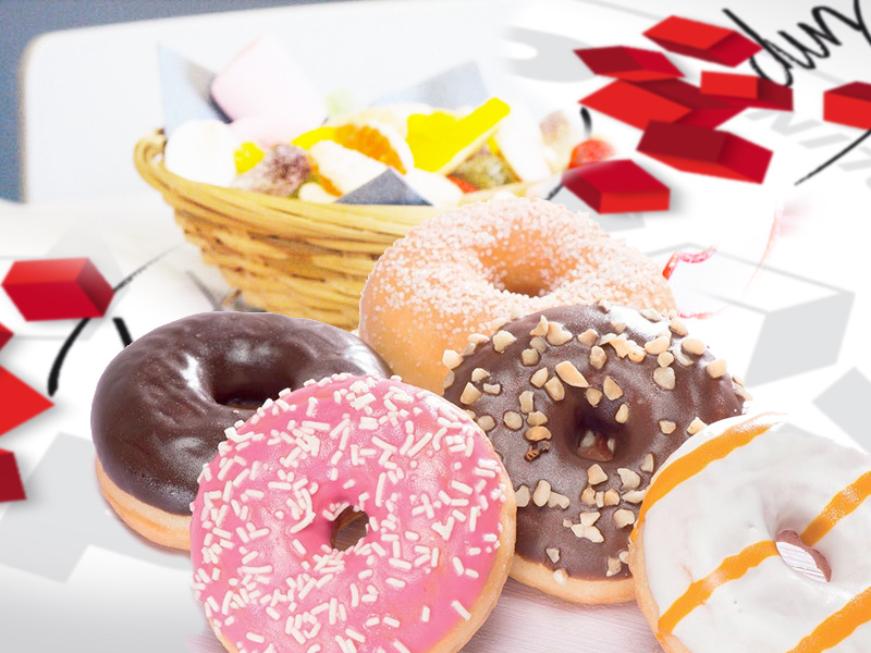 Assortiment Mini Donuts fourrés